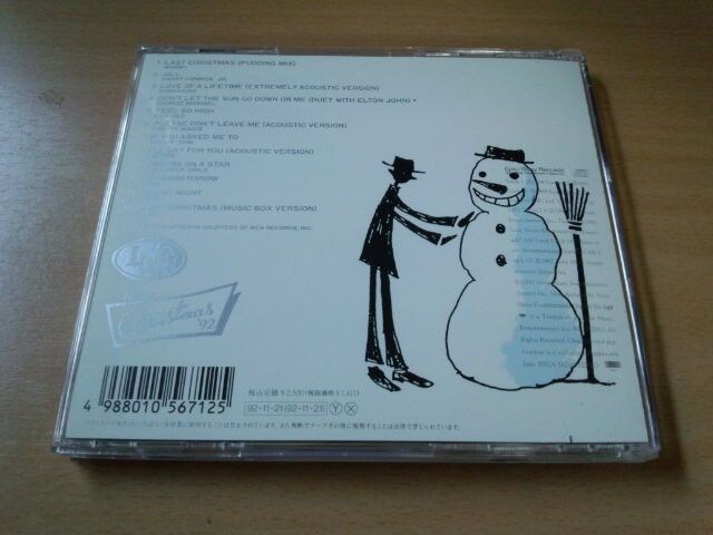 Cd ラスト クリスマス9 Last Christmas 92 ワム Wham Cd Dvd ビデオ 新品 中古のオークション モバオク