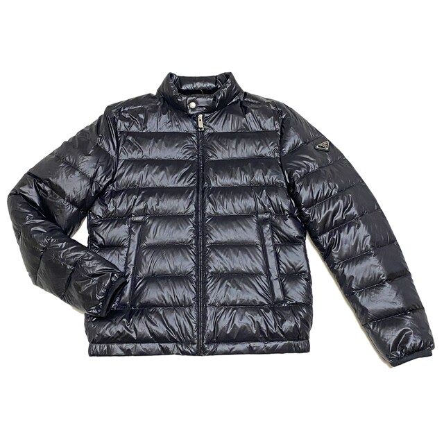 新品プラダ メンズ ダウンジャケット Sga462 黒 48 プラダ Prada 新品 中古のオークション モバオク No